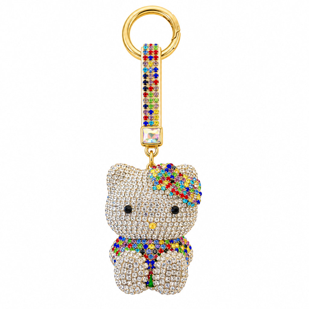 Hello Kitty Luxury Rhinestone Keychain Multicolour